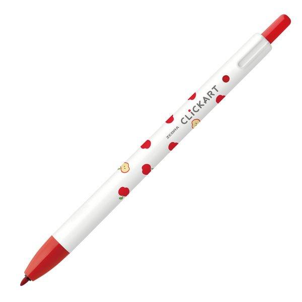 ZEBRA WYSS22-YM CLICKART water-based pen cute pattern limited cute illustration limited pen holder single