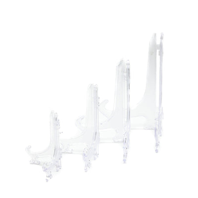 Acrylic C-type plate rack, acrylic transparent plate rack, acrylic triangle display stand, transparent frosted plate rack, multi-purpose display stand, medal stand, photo stand, DM stand, menu stand - CHL-STORE 