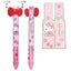 ASUNARO x SANRIO Hello Kitty Red + Black Bicolor Pen Oil Pen Ball Pen Sakura - CHL-STORE 