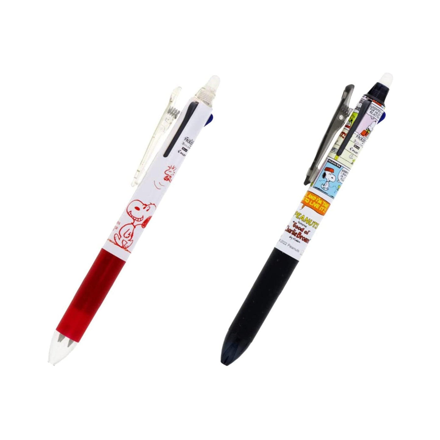 Ball Pen Erasable SUN-STAR x PILOT Frixion Ball Snoopy 3 Colors Stationery Cartoon Student School Office S4652 - CHL-STORE 