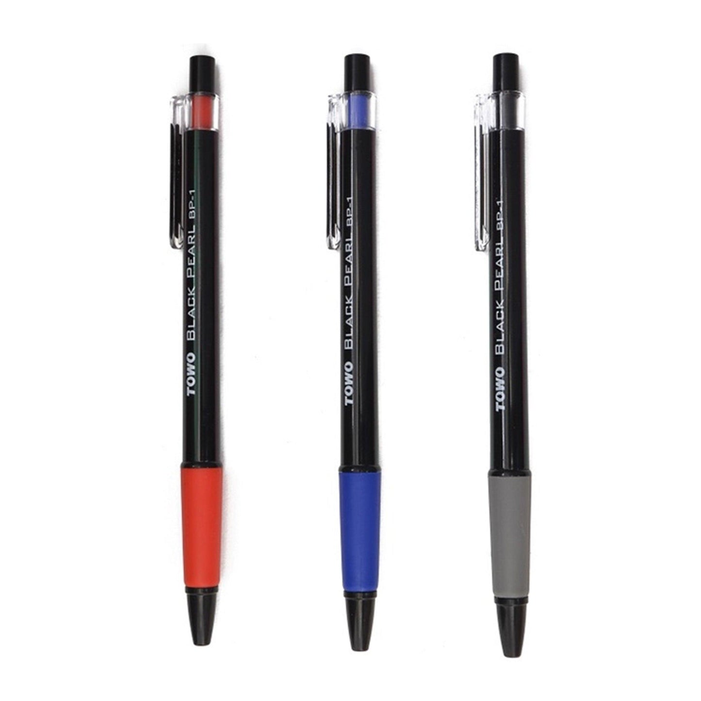 Ballpoint Pen TOWO Oily Quick Dry Smooth Office Student School Stationery 0.7mm BP-1 - CHL-STORE 