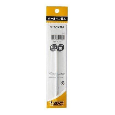 BIC RBP07BLK1P 0.7mm black refill oily pen refill Japanese stationery - CHL-STORE 