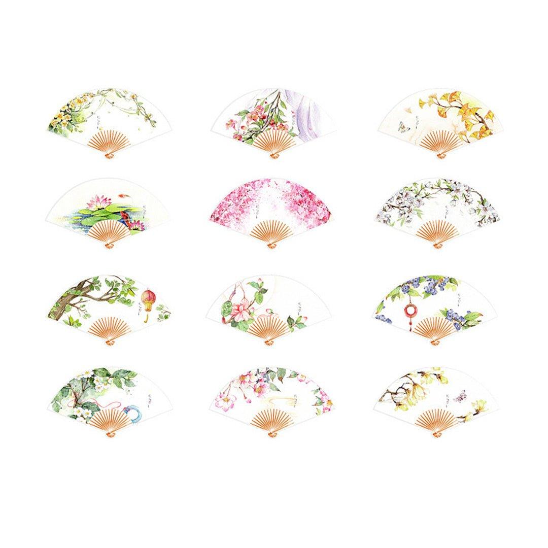 Brighten Postcards Fan Postcards Chinese Style Postcards 30 Boxes NP-H7TAY-503 - CHL-STORE 