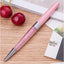 Bullet-type 1.0mm Shiny Crystal Pen Ballpoint Pen Bullet-type Ballpoint Pen Ballpoint Pen with Transparent Pen Case NP-HTNQI-202 - CHL-STORE 