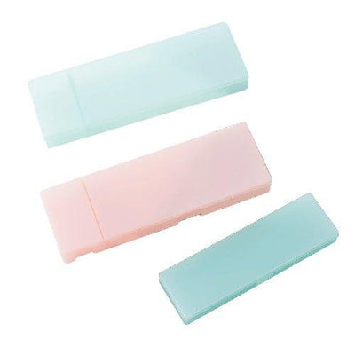 Candy Color Frosted Translucent Thick PP Pencil Case NP-H7TAY-101 - CHL-STORE 