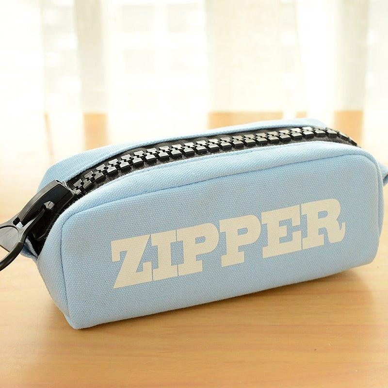 Pencil Bag With Zipper Closure