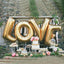 Celebration Surprise Party Decoration 40 inch Aluminum Film Balloon Golden LOVE Shape Balloon Alphabet Balloon Professing Love Balloon NP-H7TOF-904-01 - CHL-STORE 