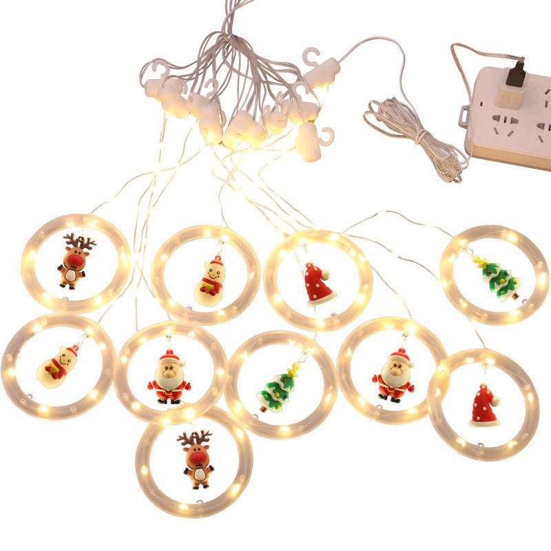 Christmas Decorative Lights String Lights 8 Modes Indoor Bedroom Outdoor Wedding Party Window Flashing Plug-in USB TO-000029 - CHL-STORE 