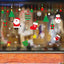 Christmas Sticker Glass Window Antistatic No Trace Decoration Arrangement Festival Handicraft LI-020003 - CHL-STORE 