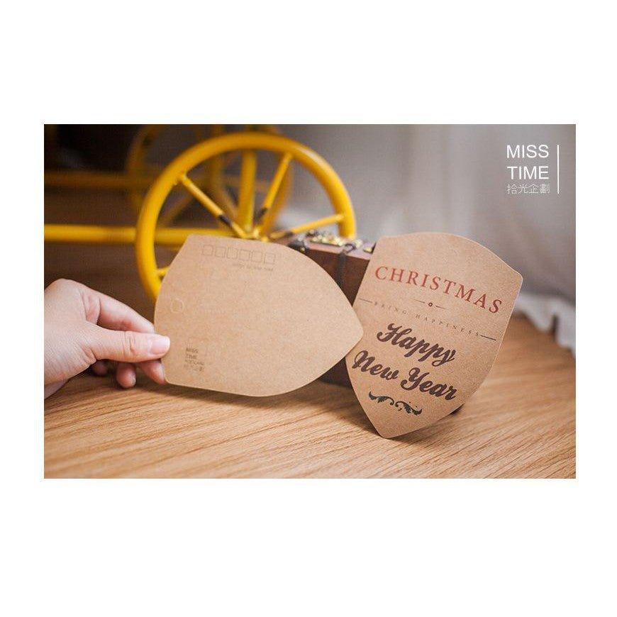 Christmas Symphony Christmas Festival Blessing Message Card Postcard Blessing Card 30 Sheets NP-H7TGI-506 - CHL-STORE 