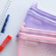 Colorful color mesh single-layer zipper bag four-color 12*20CM random shipment NP-020024 - CHL-STORE 