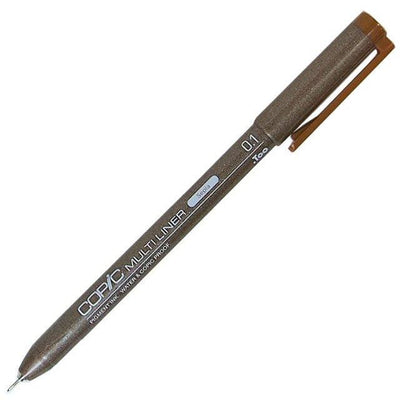 COPIC 0.1mm 0.05mm water based drawing pen technical pen dark brown cobalt blue - CHL-STORE 