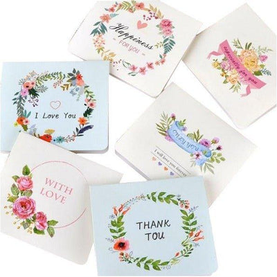 Creative DIY Hand-painted Folding Wreath Card Card Greeting Card Blessing Card Birthday Card NP-H7TAF-907 - CHL-STORE 