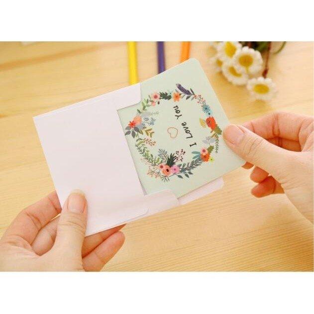 Creative DIY Hand-painted Folding Wreath Card Card Greeting Card Blessing Card Birthday Card NP-H7TAF-907 - CHL-STORE 