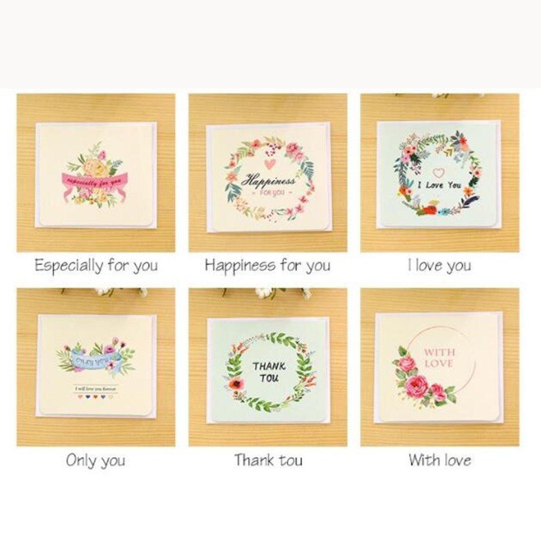 Creative DIY Hand-painted Folding Wreath Card Card Greeting Card Blessing Card Birthday Card NP-H7TAF-907 - CHL-STORE 