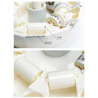 Creative Round Simple Storage Cutting Paper Tape Washi Tape Cutter Tape Dispenser NP-H7TAY-931 - CHL-STORE 