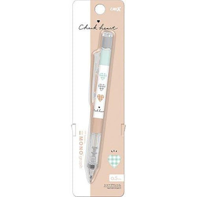 CRUX x TOMBOW 10099 MONO 0.5MM cute style Japanese girl 2nd round Mechanical pencil Shake the mechanical pen - CHL-STORE 