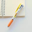 CUTE MODEL X UNI 300348 JETSTREAM cartoon pattern pudding dog joint 0.5MM 3-color functional pen 3-color pen ballpoint pen - CHL-STORE 