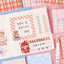 Cute plaid notes Plaid pattern Grid drive to series Decorative notes DIY hand account decoration NP-000122 - CHL-STORE 