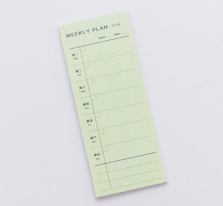 Day-Week-Month List Planning Notes Calendar Memo NP-000131 - CHL-STORE 