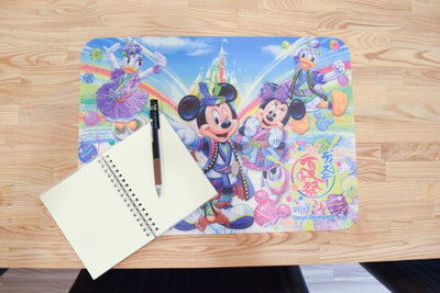 Disney FAC-025808-17090 Characters Joint Summer Collection Festive Feeling Crayon Style Colorful A3 Size Desk Mat Matte Desk Mat Summer - CHL-STORE 