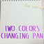 עט צבע מחליף טייס ilmily צבע שני צבעים חדשים הגעה מולטי-צבעונית פריקט מתנגש בנות סטודנטיות יצירתיות בית ספר תחנה אמנות LIL-25S4