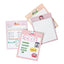 Flower ink produced pink bear cute note book MEMO checkered paper B5 NP-030015 - CHL-STORE 