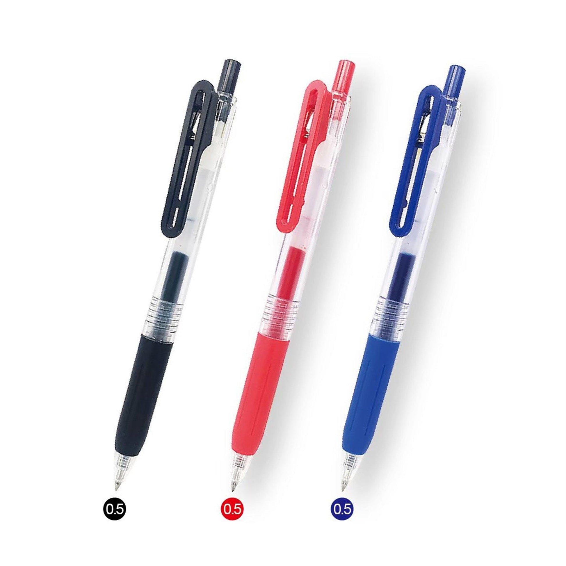 Gel pen TOWO quick-drying large capacity replaceable refill office student school teacher stationery 0.5mm J-15 - CHL-STORE 