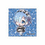 GRANUP 45806078686 Re:Zero-Starting Life in Another World Joint Q Edition Emilia Rem Square Badge - CHL-STORE 
