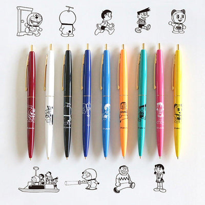 GREENFLASH x BIC DG-117 Doraemon Comic Pattern Classic Series Ballpoint Pen Black Ink - CHL-STORE 