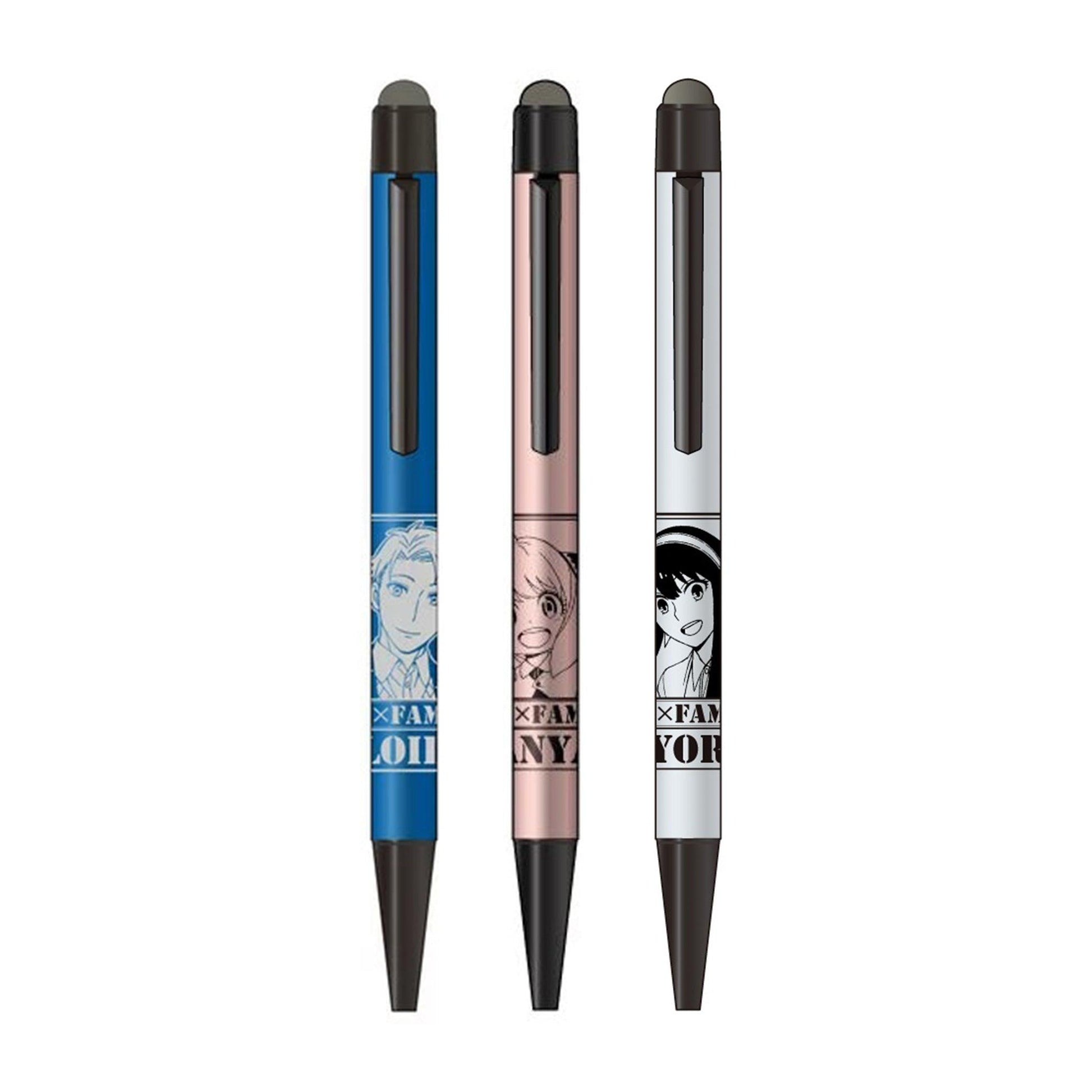 HISAGO X UNI JETSTREAM 0.7MM BALLPOINT PEN WITH TOUCH SCREEN SPYxFAMILY - CHL-STORE 