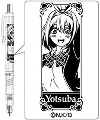 HISAGO x ZEBRA HH124 DELGUARD Anime The Quintessential Quintuplets black and white 0.5MM continuous core automatic pencil automatic pen - CHL-STORE 