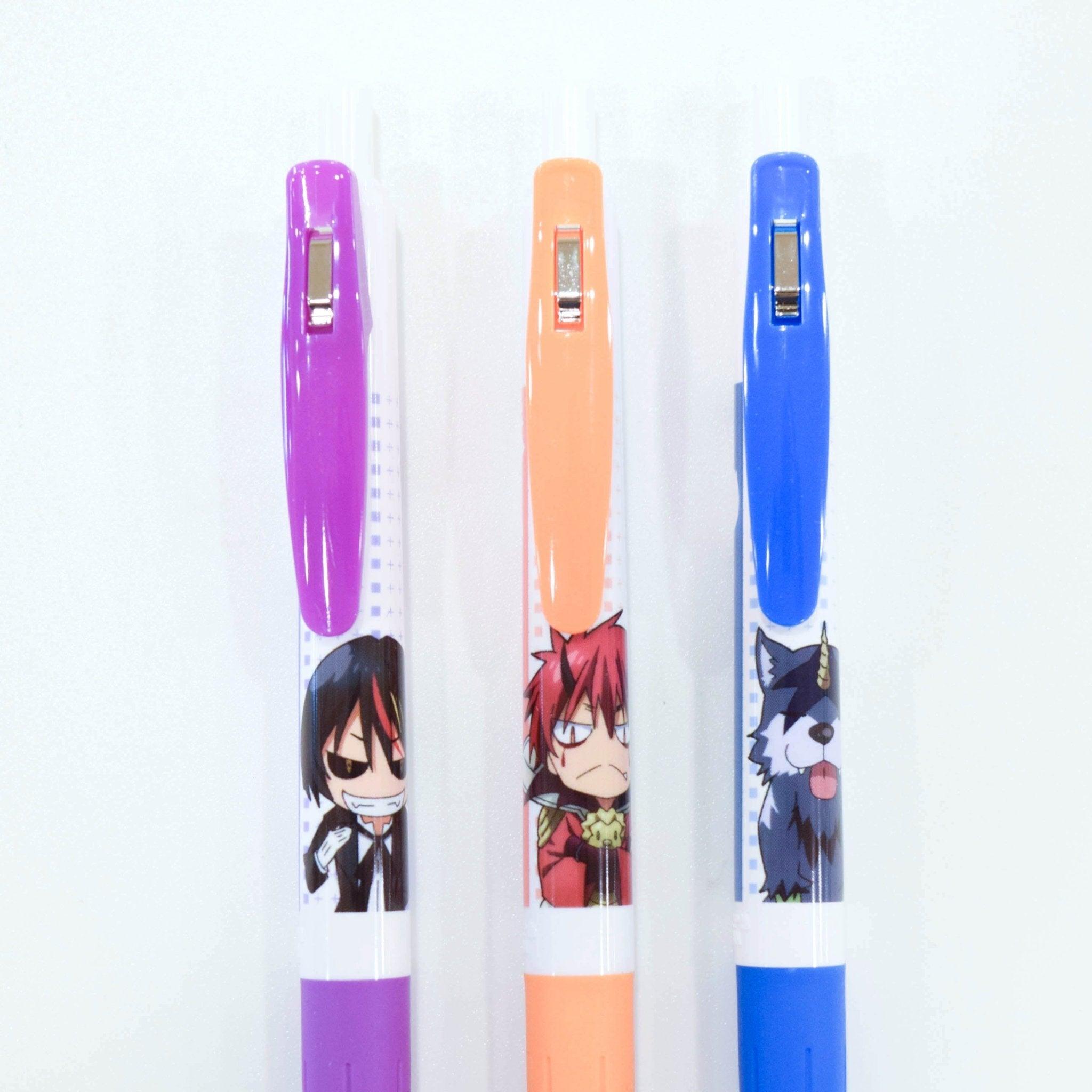 Jilijia Pack of 4 Anime Pens - Cartoon Characters Uzumaki/Uchiha Sasuke  Ballpoint Pen 0.5 mm Black Ink Gel Pen Push Action Unisex Pens School  Supplies for Boys Girls : Amazon.de: Stationery &