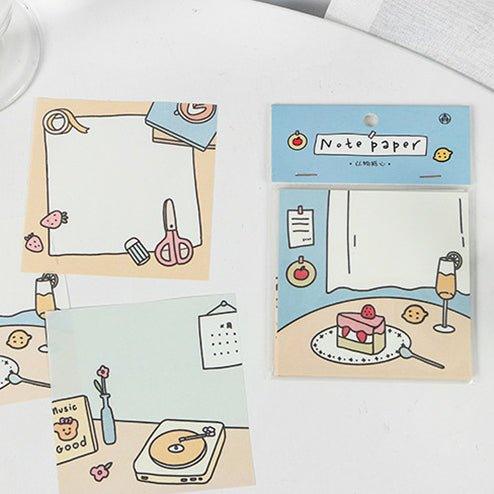 Hisome my desk series daily note paper MEMO NP-030045 - CHL-STORE 