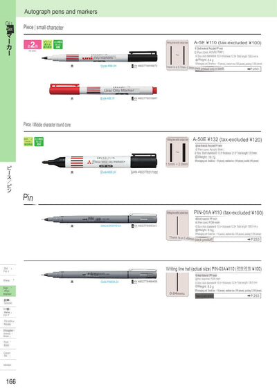 (IBC) UNI marker A-5E/A-50E/PIN-01A/PIN-03A - CHL-STORE 