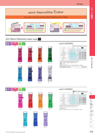 (IBC) UNI Nano Dia Color uni0.5-202NDC/uni0.7-202NDC - CHL-STORE 