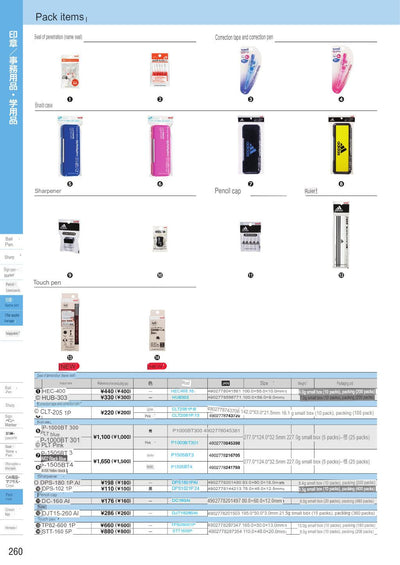(IBC) UNI Packing items - CHL-STORE 