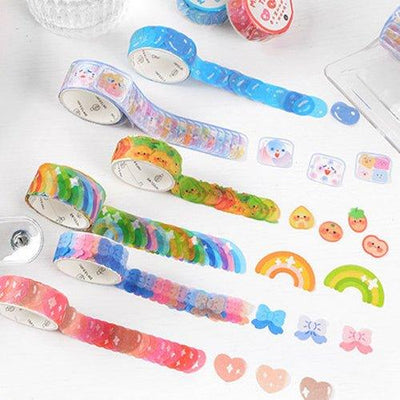 Infeel.me Cute Multicolor Sweetheart Collection Single Pack Sticker Paper Tape NP-000082 - CHL-STORE 