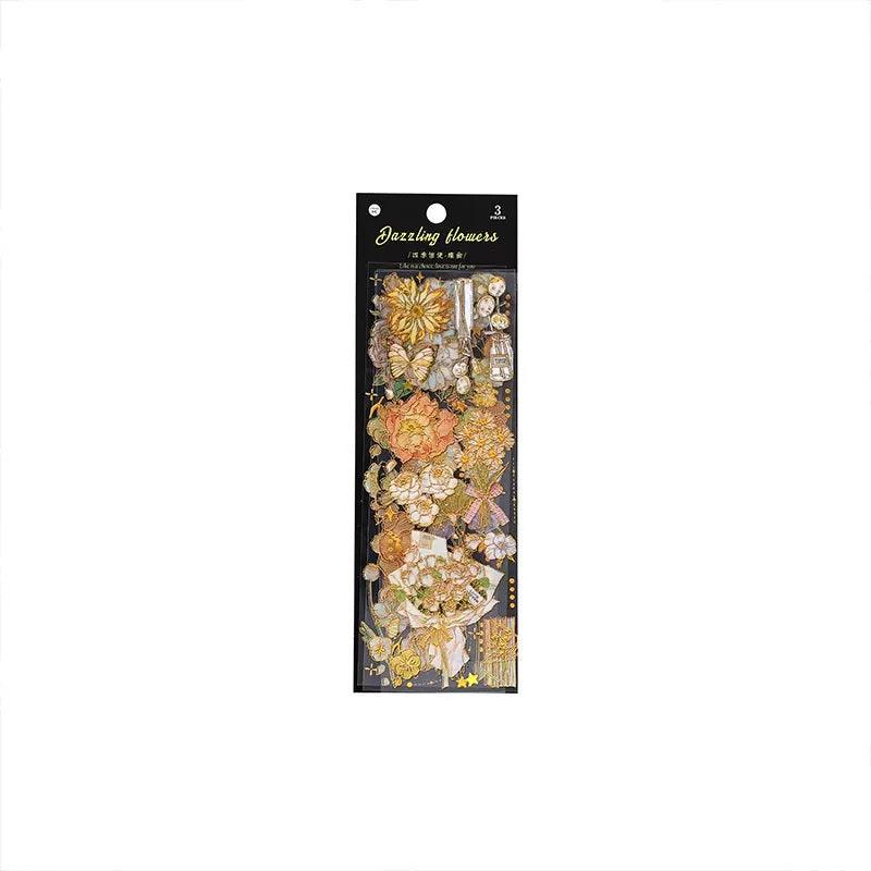 Infeel.me Four Seasons Messenger 3D Flower Sticker NP-000184 - CHL-STORE 