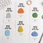 infeel.me Jelly Beans series Emoji sticky notes Message sticky notes Decorative sticky notes Handy stickers Note sticks - CHL-STORE 