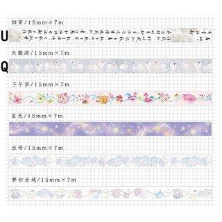 Infeelme Fairy Tale Fantasy Story Characters Animals Decorative Hand Book Decorative Tape Paper Tape NP-H7TGI-027 - CHL-STORE 