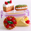 IWAKO ER-981066 Dessert Shape Eraser Donut Cookies Croquette Cake Ice Cream wiper - CHL-STORE 
