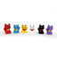 IWAKO ER-MAN001-A Modeling Lucky Cat Good Luck Cat Eraser Wipe 6 Colors Randomly Shipped - CHL-STORE 