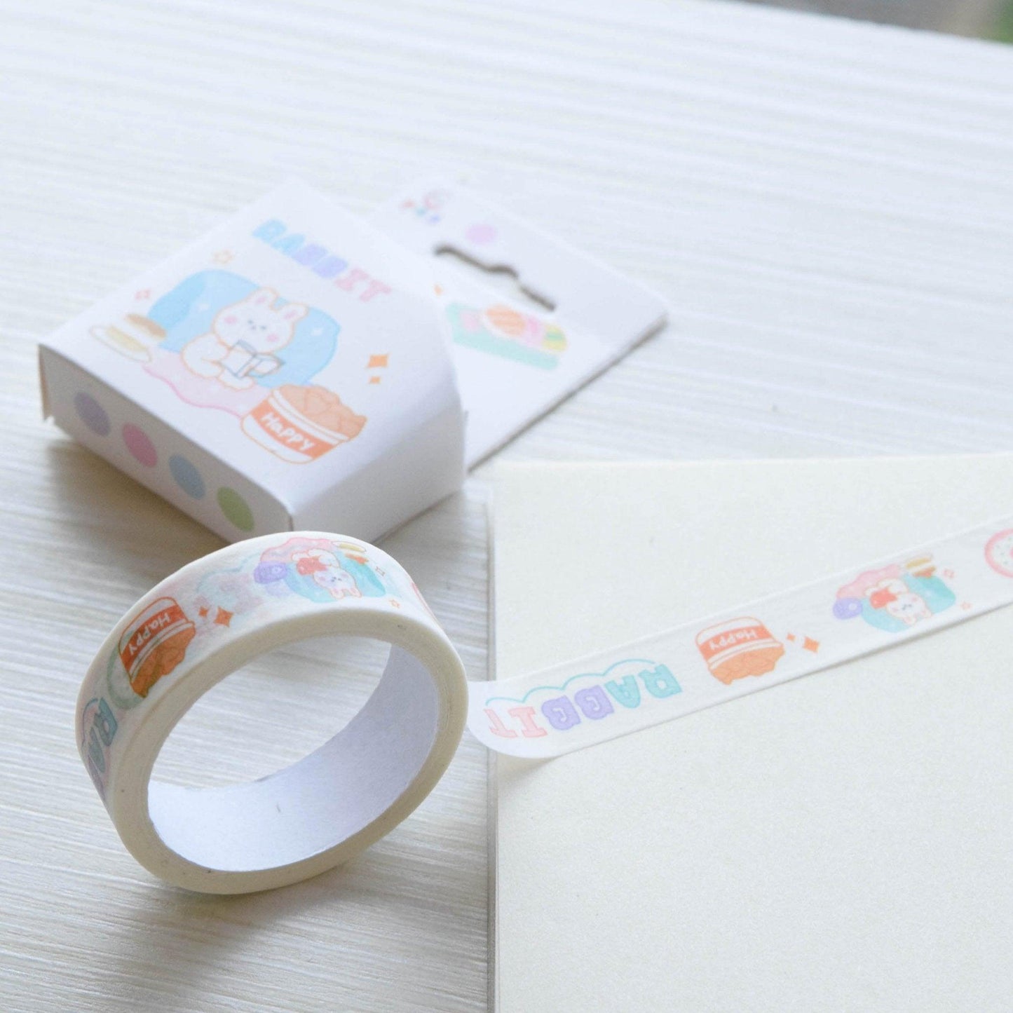 Japanese cute bunny plaid washi tape decoration random shipment NP-000106 - CHL-STORE 