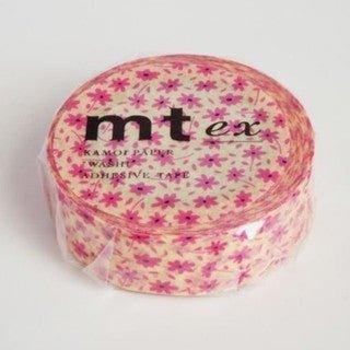 Japanese mt pink flower decorative washi tape MTEX1P118 - CHL-STORE 