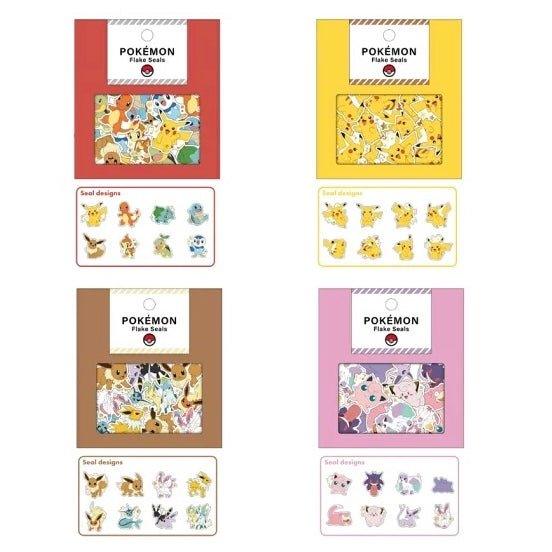Stickers autocollants Pokemon - 2 modèles
