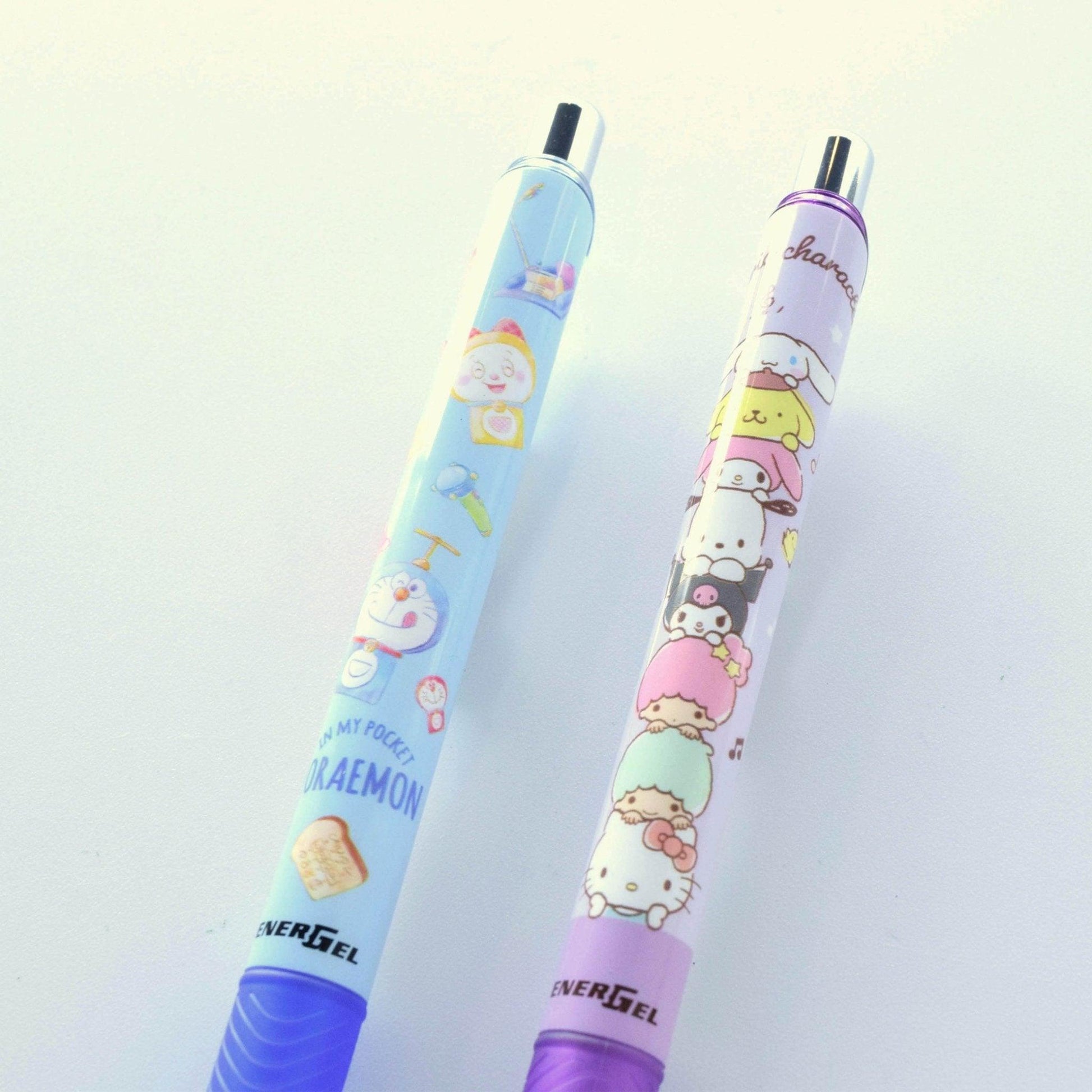 KAMIO x PENTEL ENERGEL 0.5MM black ink gel pen Doraemon Sanrio joint ballpoint pen - CHL-STORE 