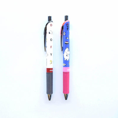 KAMIO x PENTEL ENERGEL cartoon pattern Snoopy Lulumi 0.5MM thick shaft black ink gel pen cartoon pen - CHL-STORE 