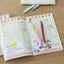 KANMIDO Watercolor Powder Paper Tape Paper Tape Roller Paper Tape Pink Blue MC-1002 MC-1004 - CHL-STORE 