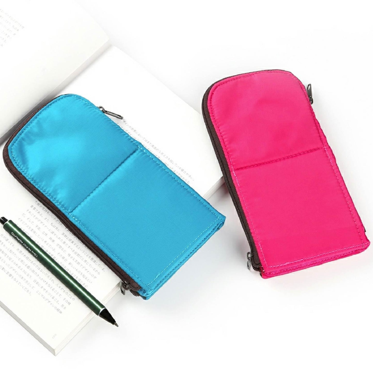KOKUYO F-VBF160 neo-critz flat ultra-thin stand-up pen holder pencil case pencil bag - CHL-STORE 